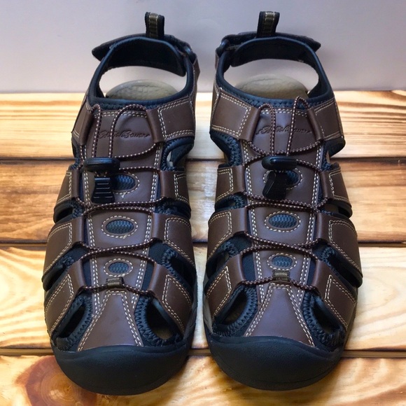 Eddie Bauer Men’s Meridian Bump Toe Hiking Sandals, Size 10 - Picture 2 of 12